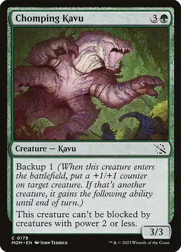 Chomping Kavu - mom Spoiler