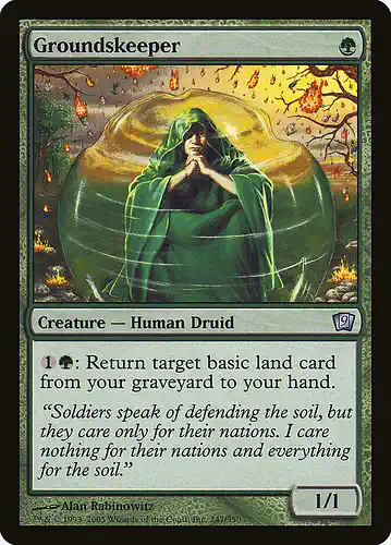 Groundskeeper - 9ed Spoiler