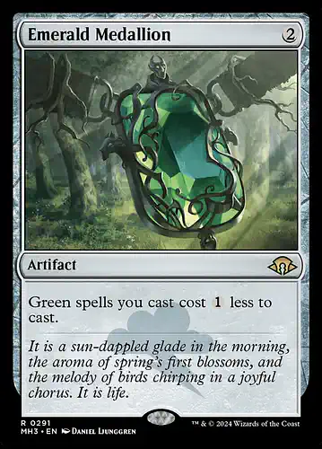 Emerald Medallion - mh3 Spoiler