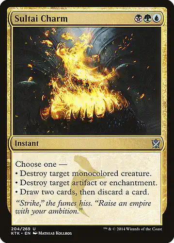 Sultai Charm - ktk Spoiler