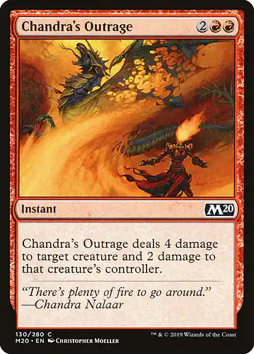 Chandra's Outrage - m20 Spoiler