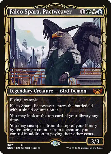 Falco Spara, Pactweaver - snc Spoiler