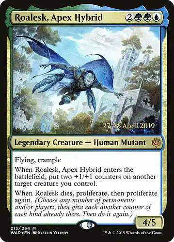 Roalesk, Apex Hybrid - war Spoiler