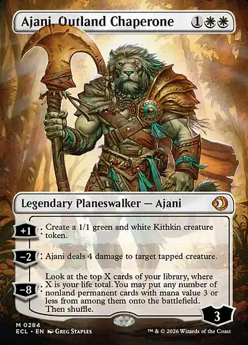 Ajani, Outland Chaperone - ecl Spoiler