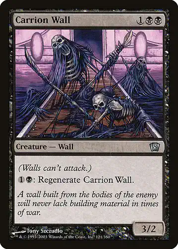 Carrion Wall - 8ed Spoiler