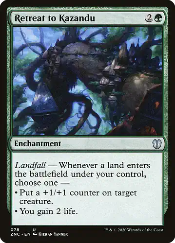 Retreat to Kazandu - znc Spoiler
