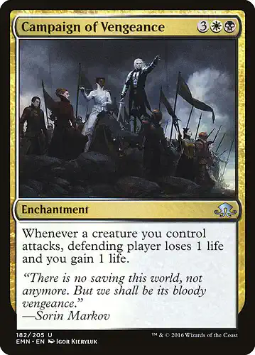 Campaign of Vengeance - emn Spoiler