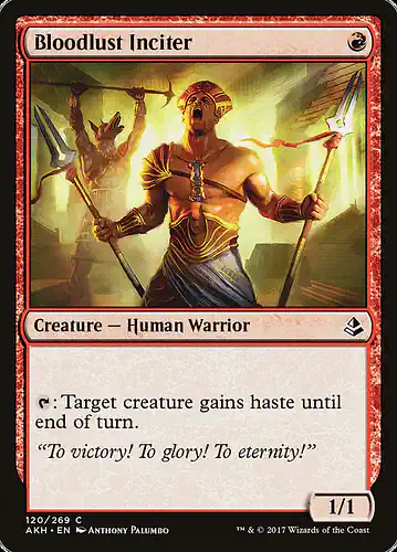 Bloodlust Inciter - akh Spoiler