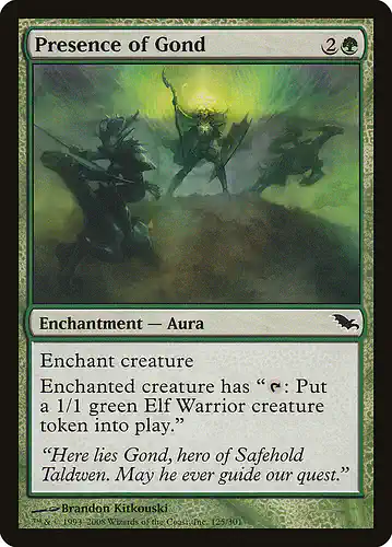 Presence of Gond - shm Spoiler