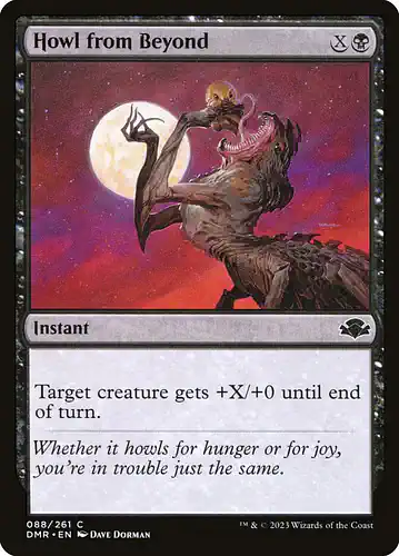 Howl from Beyond - dmr Spoiler