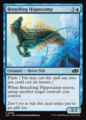 Breaching Hippocamp - j25 Spoiler