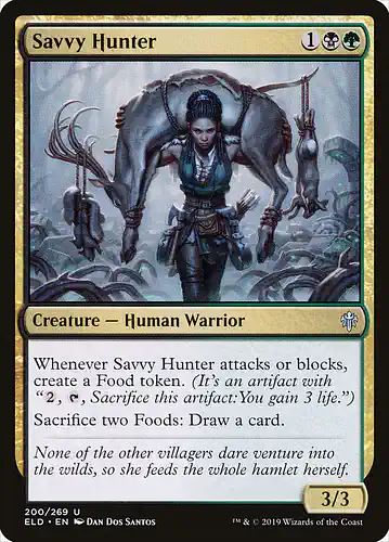 Savvy Hunter - eld Spoiler