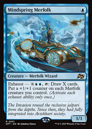 Mindspring Merfolk - dft Spoiler
