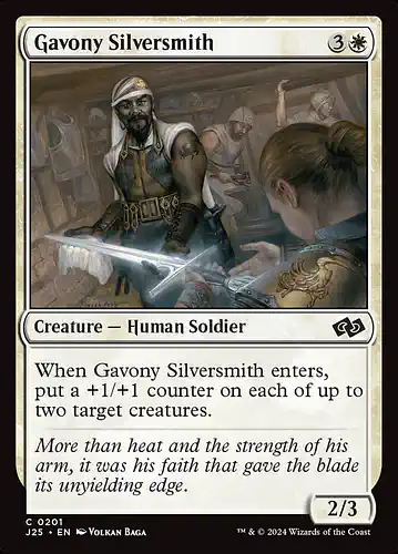 Gavony Silversmith - j25 Spoiler