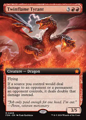 Twinflame Tyrant - fdn Spoiler