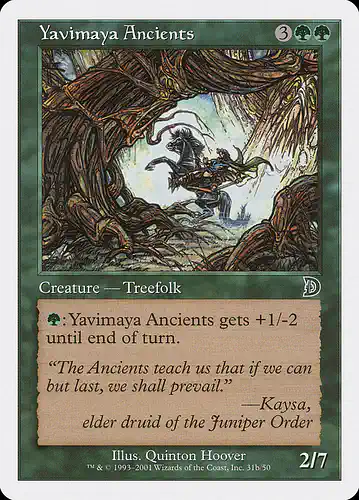 Yavimaya Ancients - dkm Spoiler