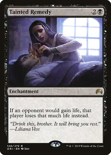 Tainted Remedy - ori Spoiler