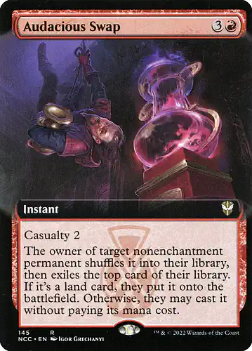 Audacious Swap - ncc Spoiler