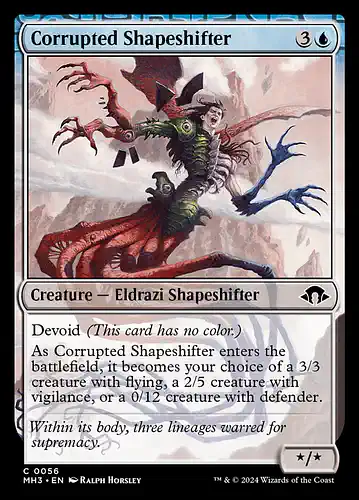 Corrupted Shapeshifter - mh3 Spoiler