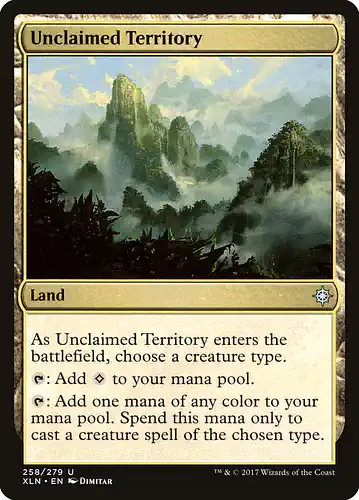 Unclaimed Territory - xln Spoiler