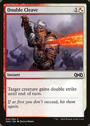 Double Cleave - uma Spoiler