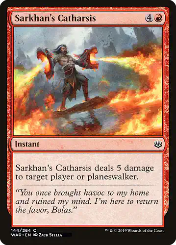Sarkhan's Catharsis - war Spoiler