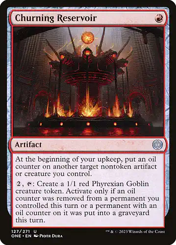 Churning Reservoir - one Spoiler
