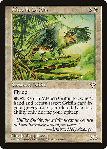 Mtenda Griffin - mir Spoiler