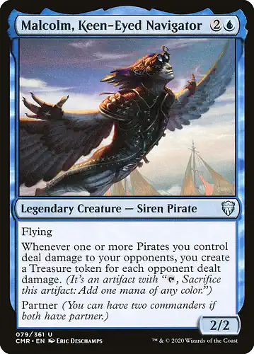 Malcolm, Keen-Eyed Navigator - cmr Spoiler