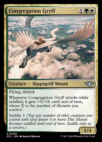 Congregation Gryff - otj Spoiler