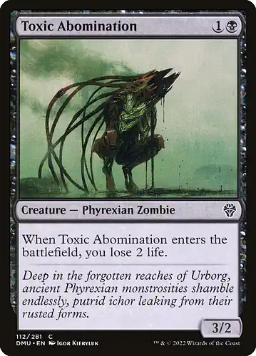 Toxic Abomination - dmu Spoiler