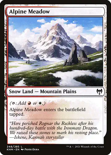 Alpine Meadow - khm Spoiler