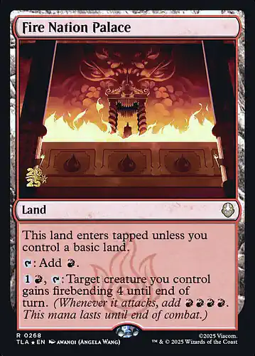 Fire Nation Palace - tla Spoiler