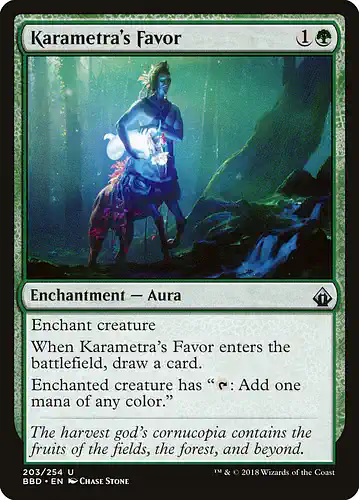 Karametra's Favor - bbd Spoiler