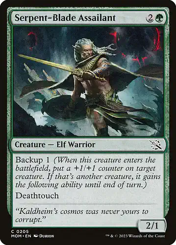 Serpent-Blade Assailant - mom Spoiler