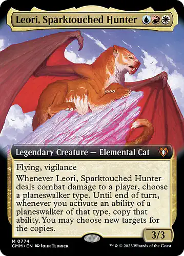 Leori, Sparktouched Hunter - cmm Spoiler