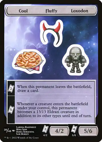 Cool Fluffy Loxodon - unf Spoiler