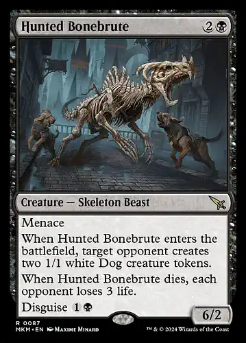 Hunted Bonebrute - mkm Spoiler