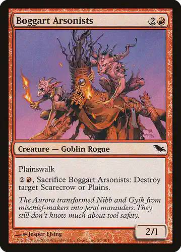 Boggart Arsonists - shm Spoiler