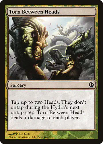 Torn Between Heads - ths Spoiler