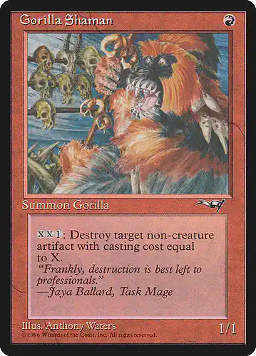 Gorilla Shaman - all Spoiler