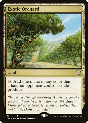 Exotic Orchard - onc Spoiler