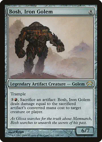 Bosh, Iron Golem - hop Spoiler