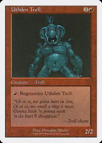 Uthden Troll - brb Spoiler