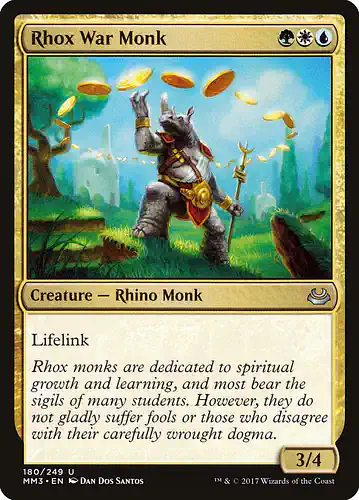 Rhox War Monk - mm3 Spoiler