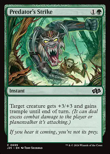 Predator's Strike - j25 Spoiler