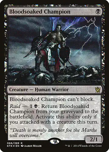 Bloodsoaked Champion - ktk Spoiler