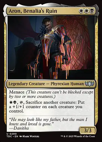 Aron, Benalia's Ruin - tdc Spoiler