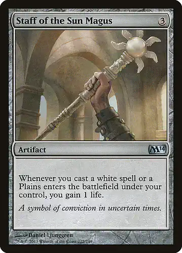 Staff of the Sun Magus - m14 Spoiler