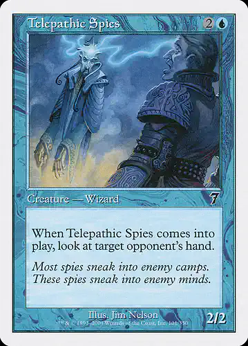 Telepathic Spies - 7ed Spoiler